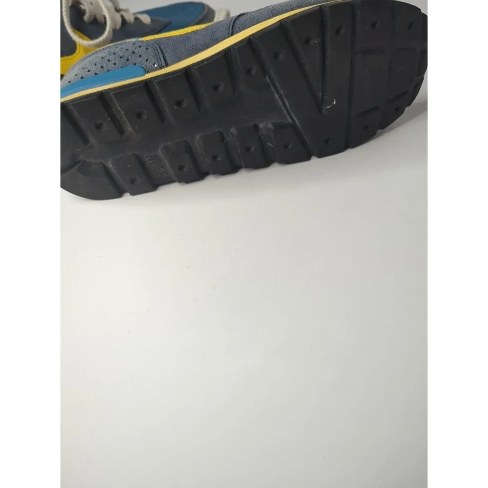 Nike Air Epic Blue Yellow 525249-474 Mens 8 Suede Retro Colorblock 2012
